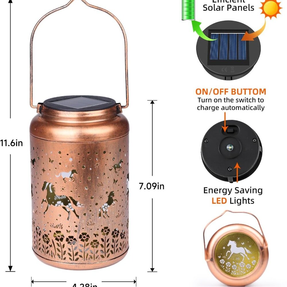 OUTDOOR SOLAR LANTERN - Picture 3 of 3